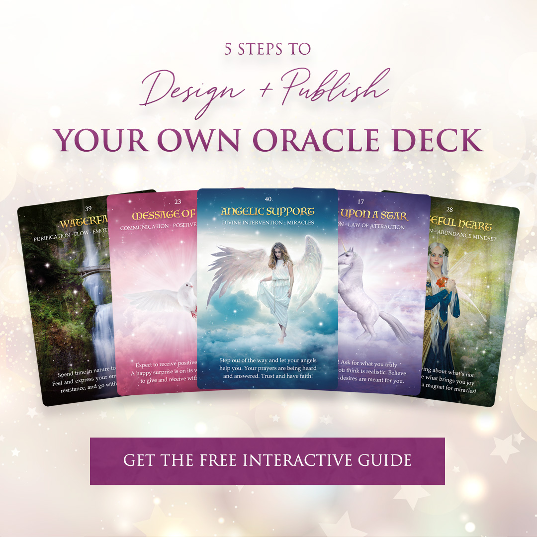 Design + Publish Your Own Oracle Card Deck (FREE Guide)