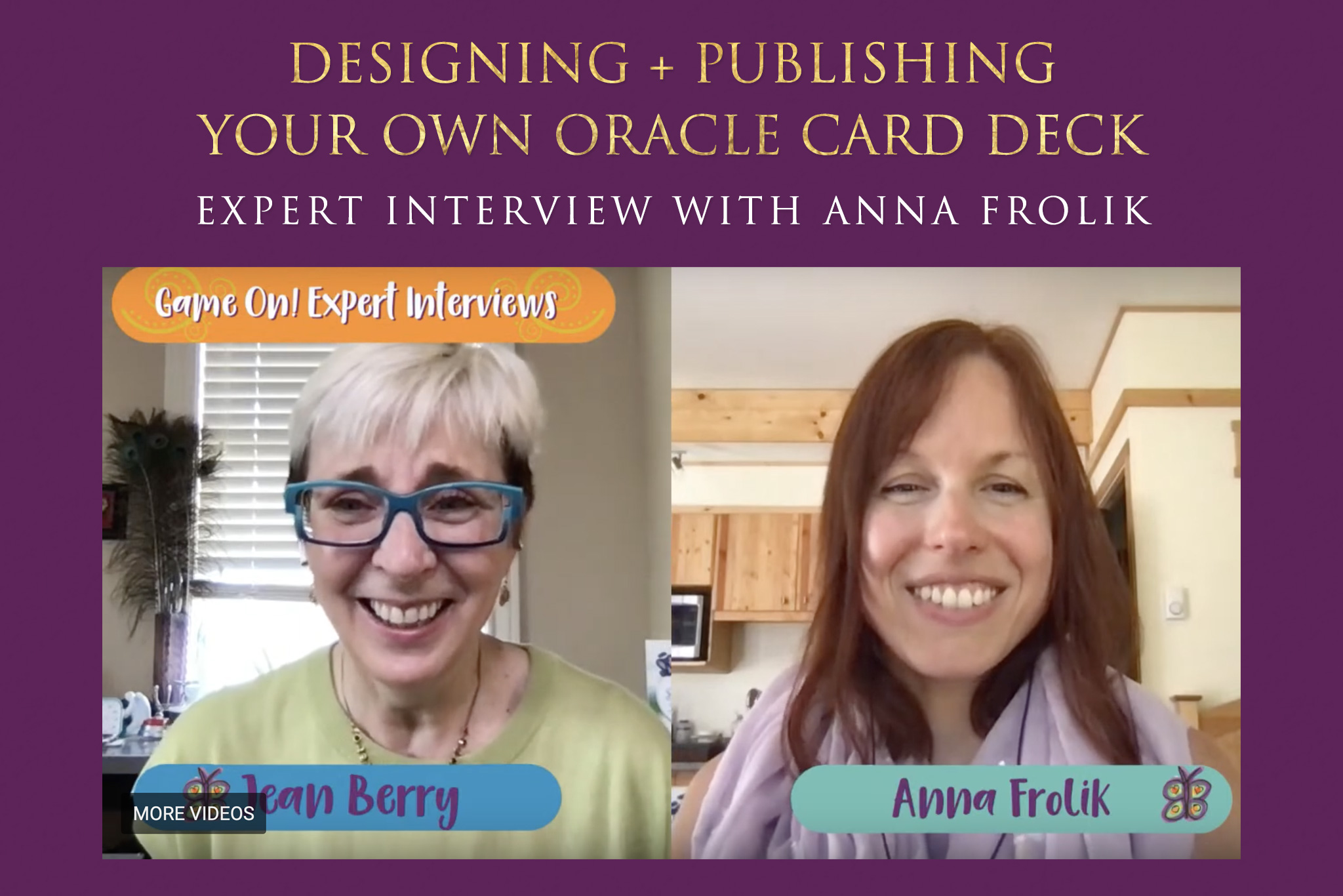 Designing + Publishing Your Own Oracle Card Deck (Expert Interview with Anna Frolik + Jean Berry)
