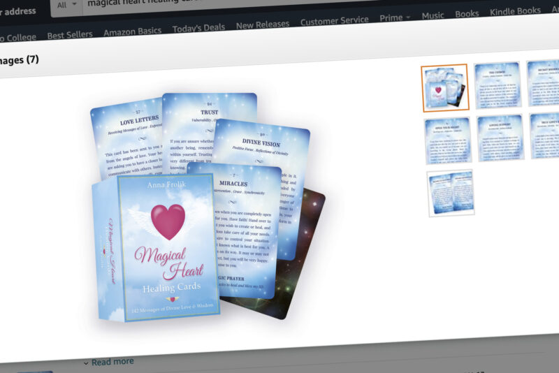 2 Ways to Get Your Oracle Card Deck Listed on Amazon