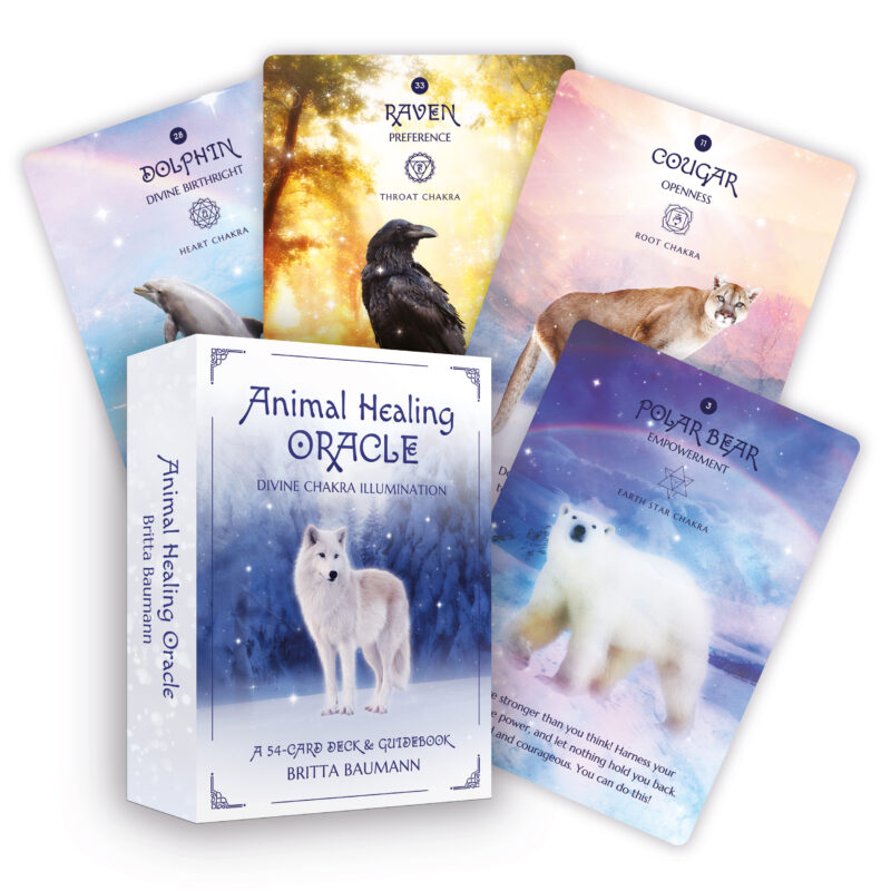 Animal Healing Oracle Cards (Britta Baumann)