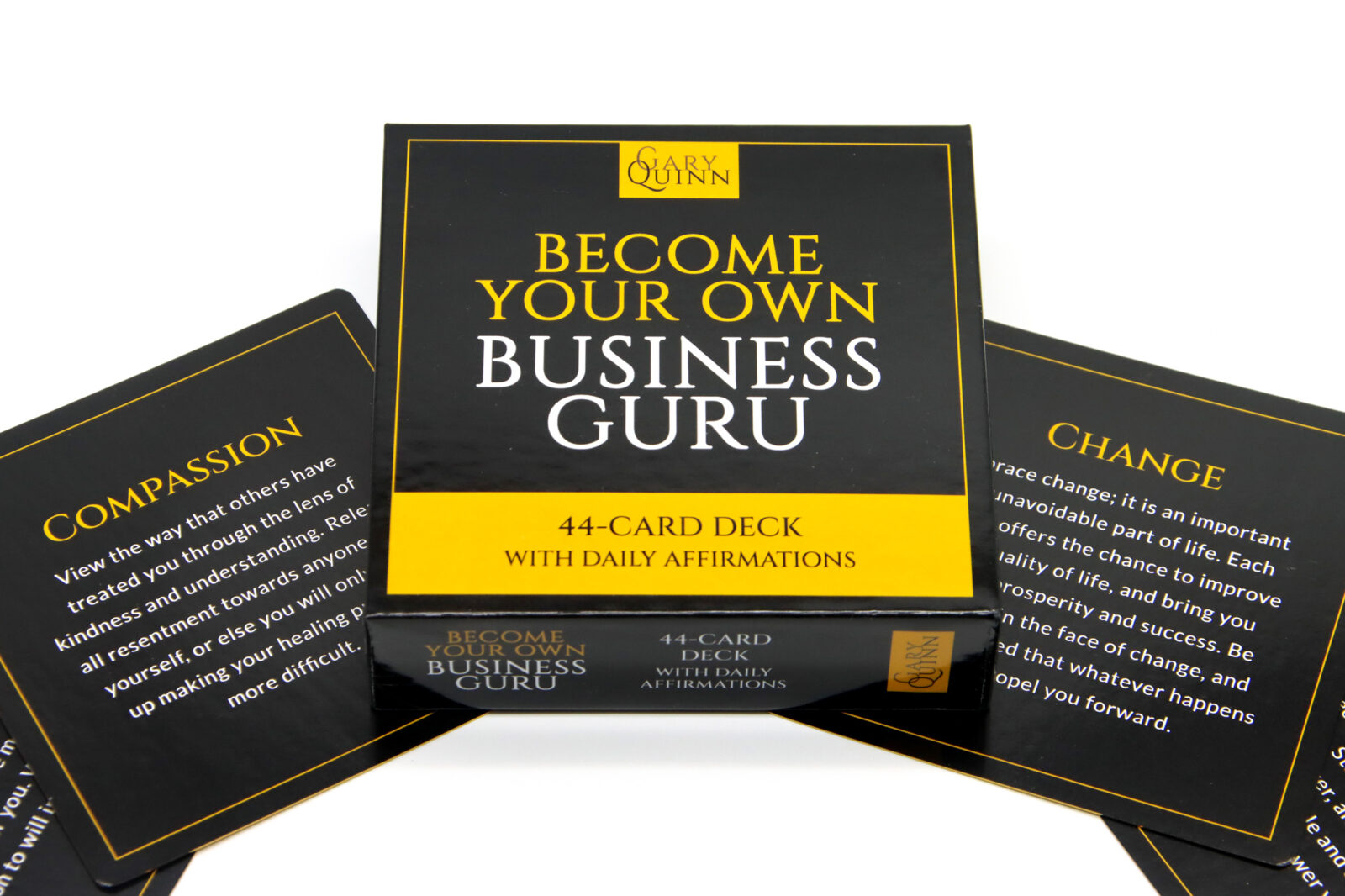 Become Your Own Business Guru Card Deck