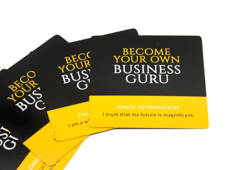 Become Your Own Business Guru Card Deck