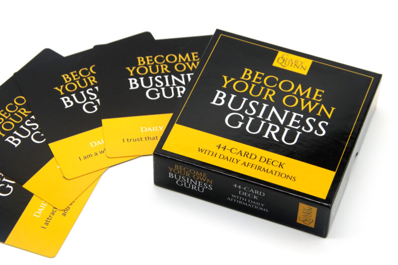 Become Your Own Business Guru Card Deck