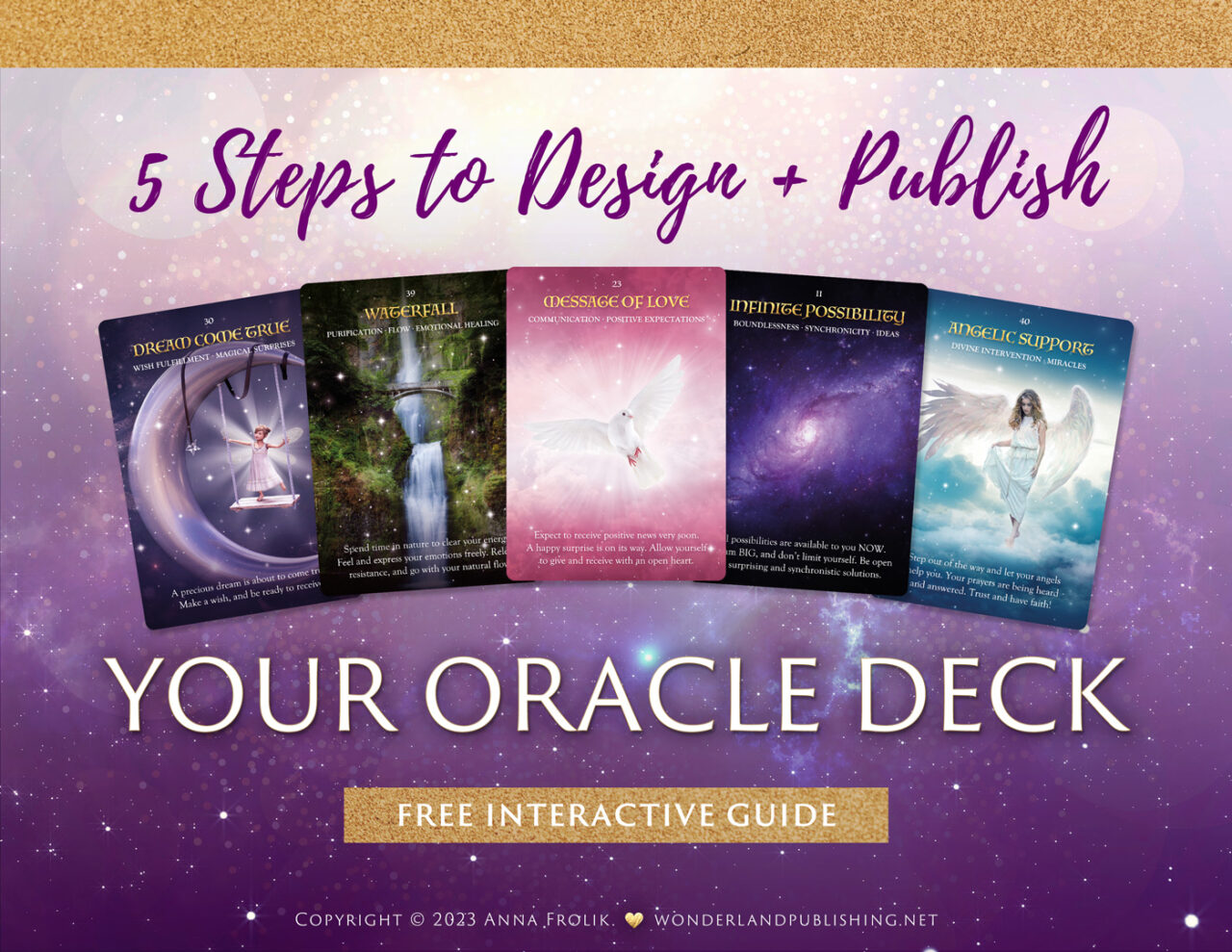 5 Steps to Create + Publish Your Own Oracle Deck (FREE Workbook