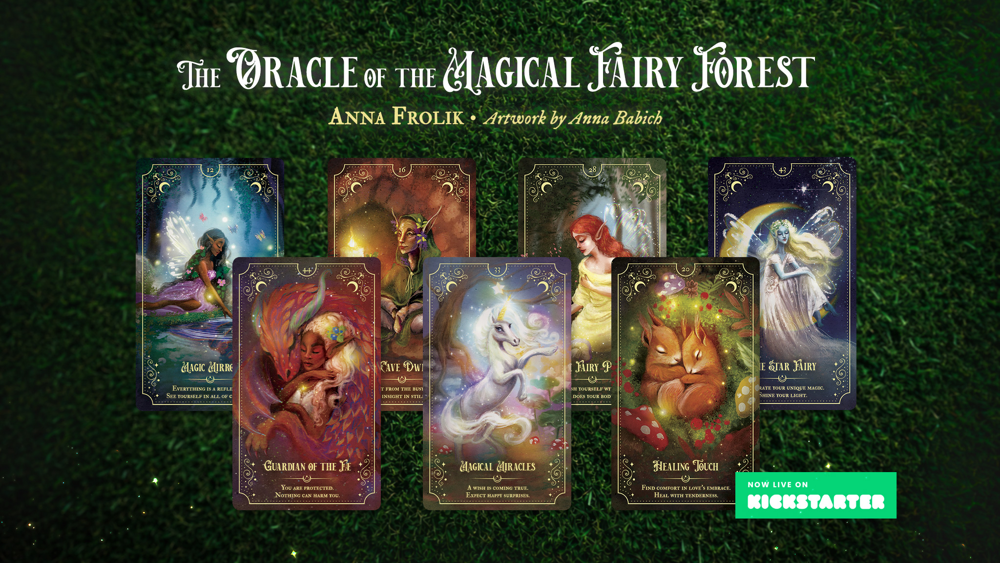 Oracle of the Magical Fairy Forest Kickstarter LIVE Banner